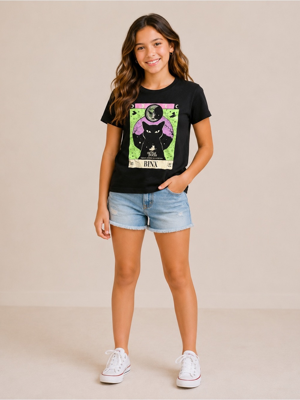 Disney Hocus Pocus Binx Graphic Tee